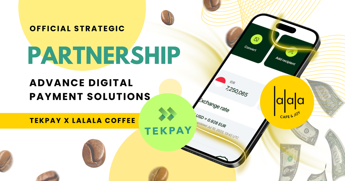 TekPay and Lalala Coffee Announce Strategic Partnership