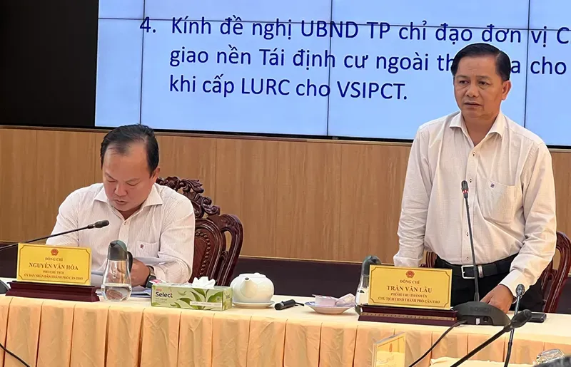 Cam kết ủng hộ, quyết liệt đồng hành đưa khu công nghiệp VSIP Cần Thơ sớm đi vào hoạt động