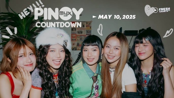 🎶 Pinoy MYX Countdown: This Week's Top OPM Hits You Need to Hear (May 17–23, 2025)