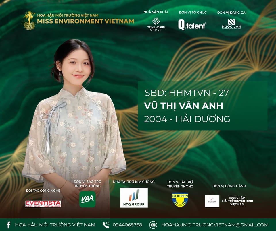 🌟 NHỮNG GƯƠNG MẶT ĐẦU TIÊN ĐĂNG KÝ DỰ THI HOA HẬU MÔI TRƯỜNG VIỆT NAM 2025 🌿👑