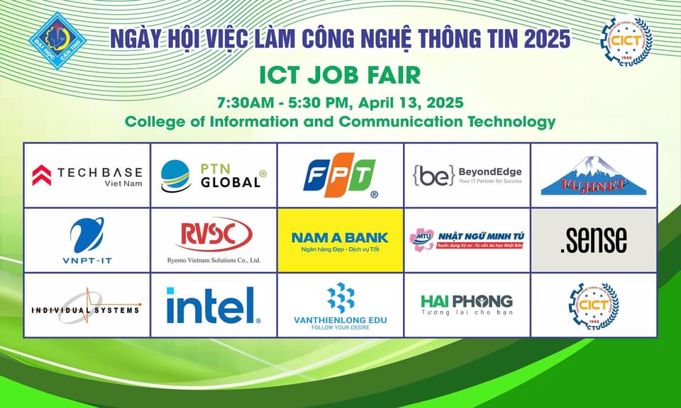 NGÀY HỘI VIỆC LÀM CÔNG NGHỆ THÔNG TIN ĐỢT 1 NĂM 2025
