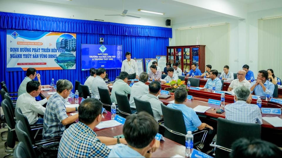 Trường Đại học Cần Thơ định hướng phát triển bền vững ngành thủy sản vùng Đồng bằng sông Cửu Long