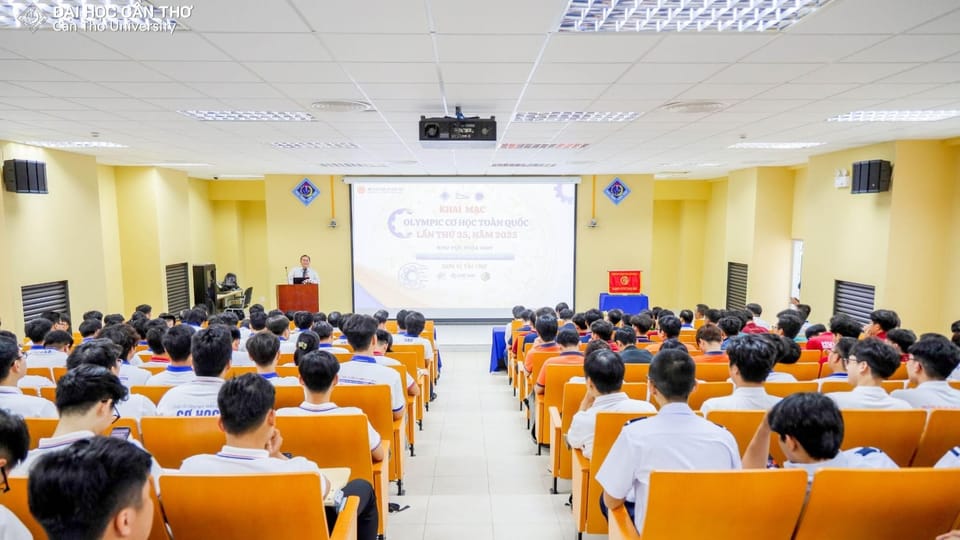 Trường Đại học Cần Thơ đăng cai tổ chức Cuộc thi Olympic Cơ học toàn quốc lần thứ 35 năm 2025 - Khu vực phía Nam