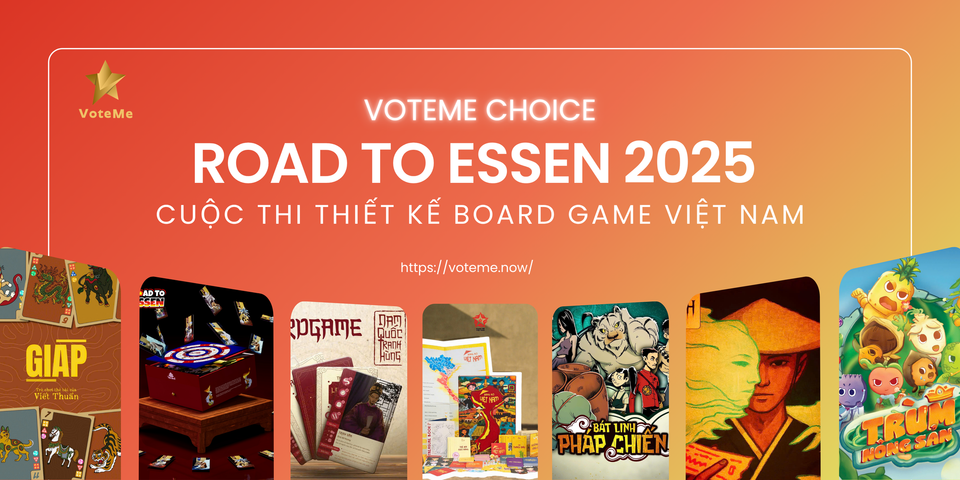 ROAD TO ESSEN 2025 - CUỘC THI THIẾT KẾ BOARD GAME VIỆT NAM
