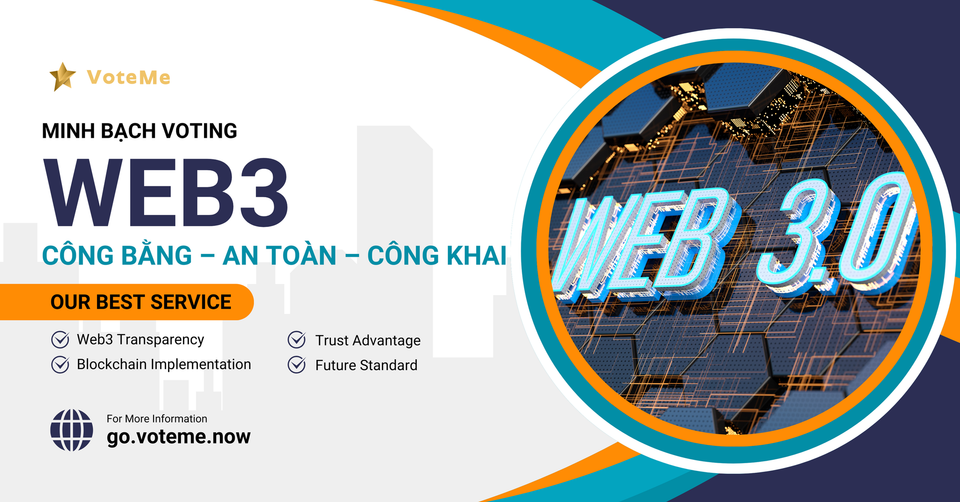 VOTEME đảm bảo minh bạch khi vote Web3 bằng cách nào?