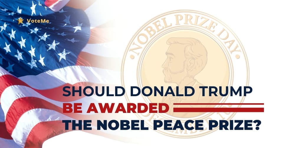 Tranh luận toàn cầu: Nên hay không trao Nobel Hòa bình cho Donald Trump?